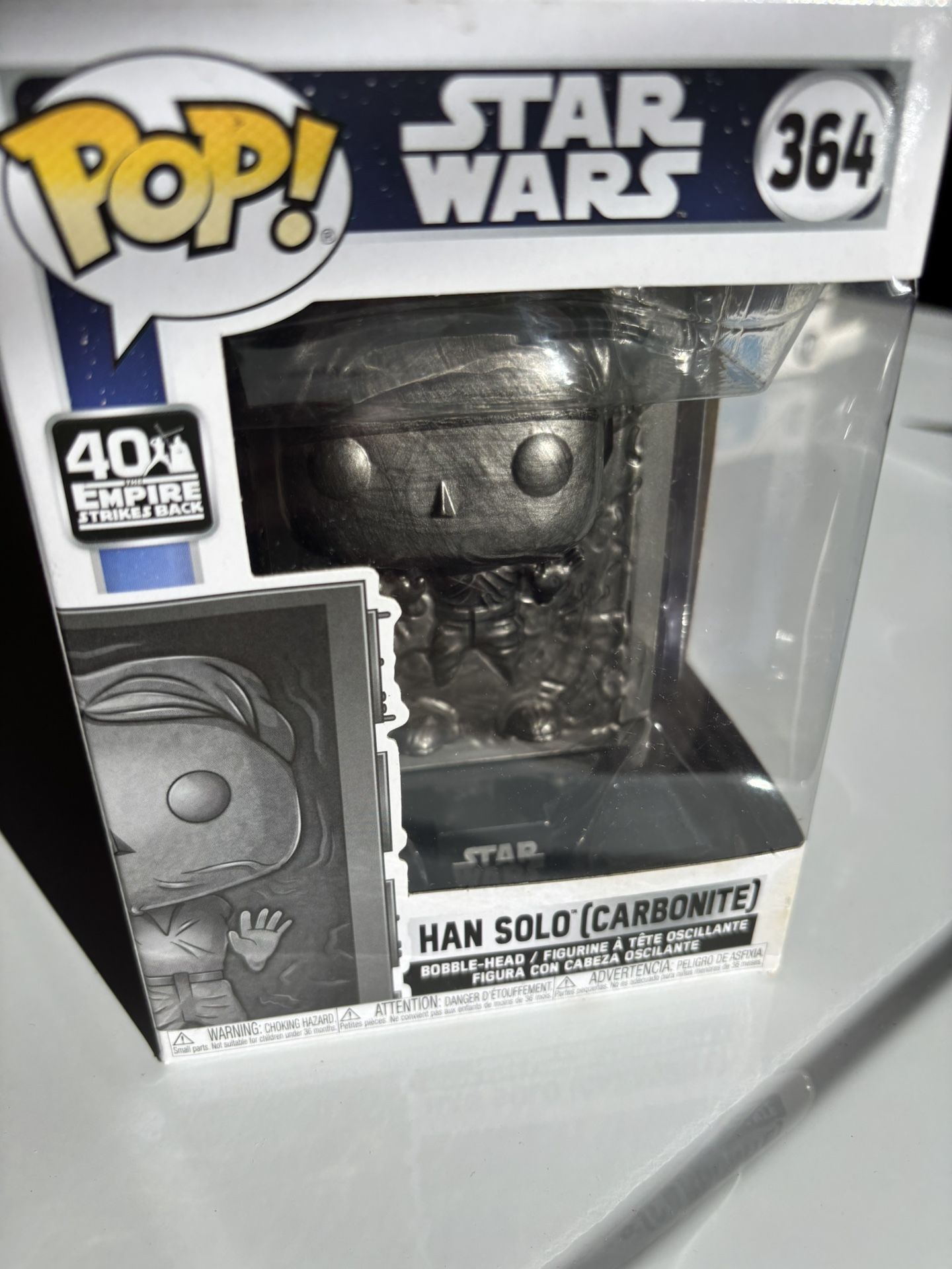Funk Pop Han Solo In Carbonite #364
