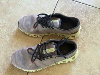 On shoes 8.5