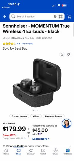 SENNHEISER  MOMENTUM True Wireless 4