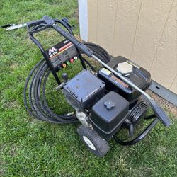 MI-T-M gasoline pressure washer with Honda motor