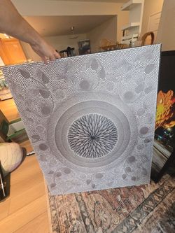Purple art piece