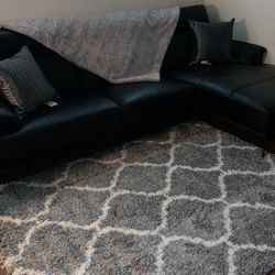 Leather Sectional Couch 