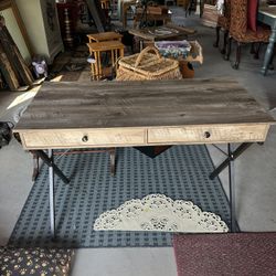 Perfect Excellent Condition Like New Rustic Looking Desk