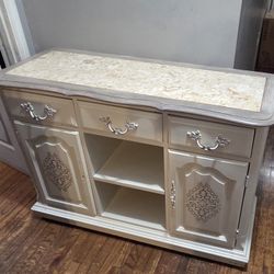 Vintage Coffee Bar Cabinet