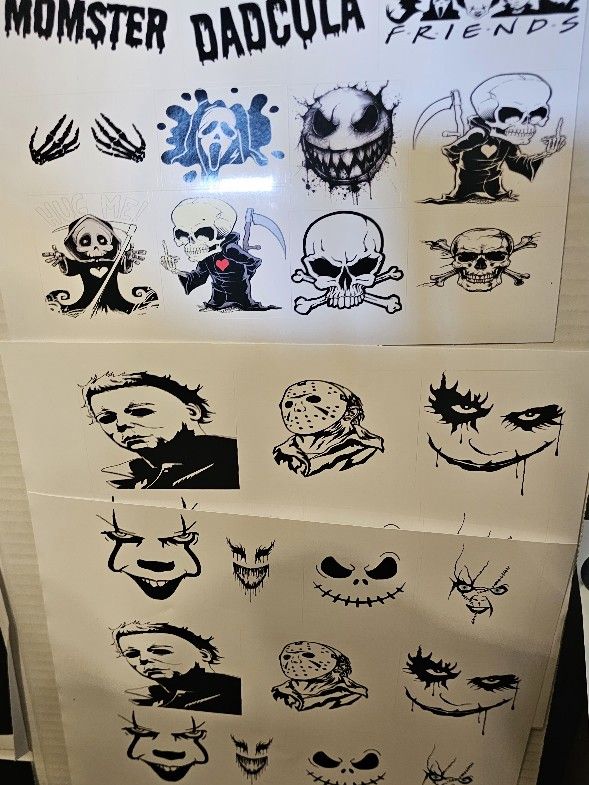 Haloween Decals