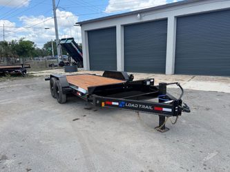 Load Trail 7 x 16 Gravity Tilt Trailer 14k