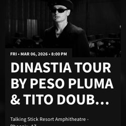 Peso Pluma VIP TICKETS