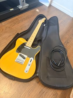 Fender Mexican Telecaster and Fender Mustang LT25 Digital Amp