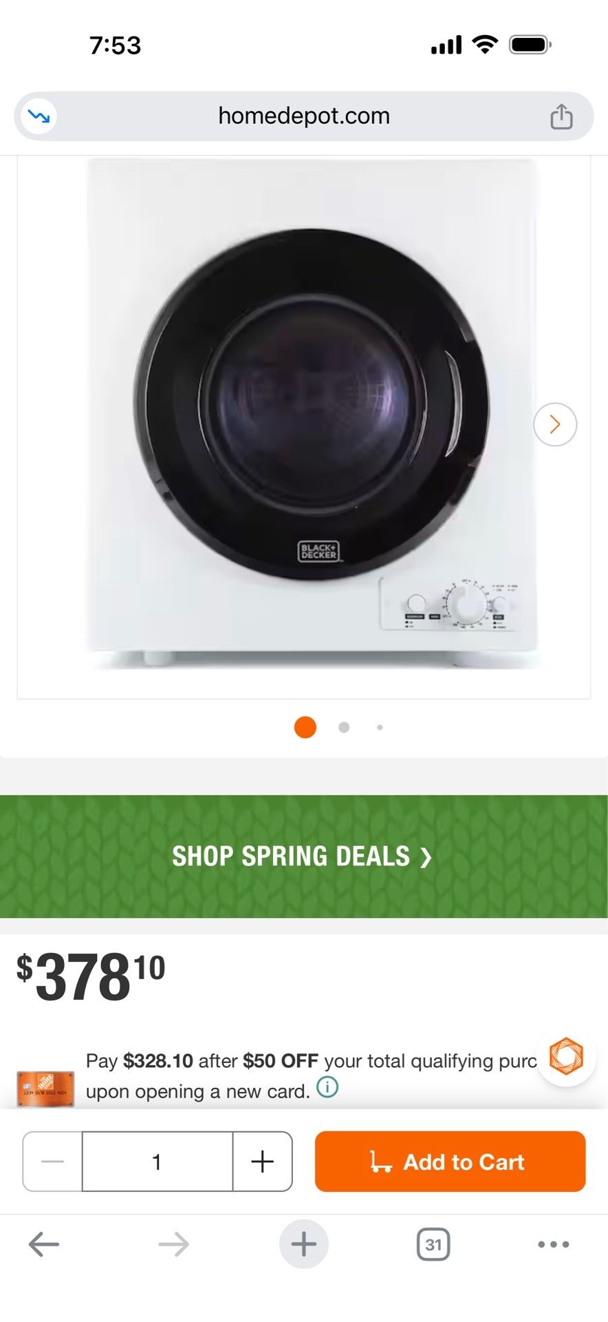 Black-Decker Dryer