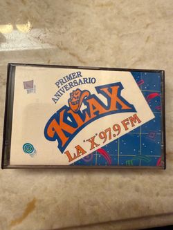 KLAX La X 97.9 FM Primer Aniversario Cassette