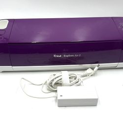 Cricut Explore Air 2 in the rare Purple color — tested and working great