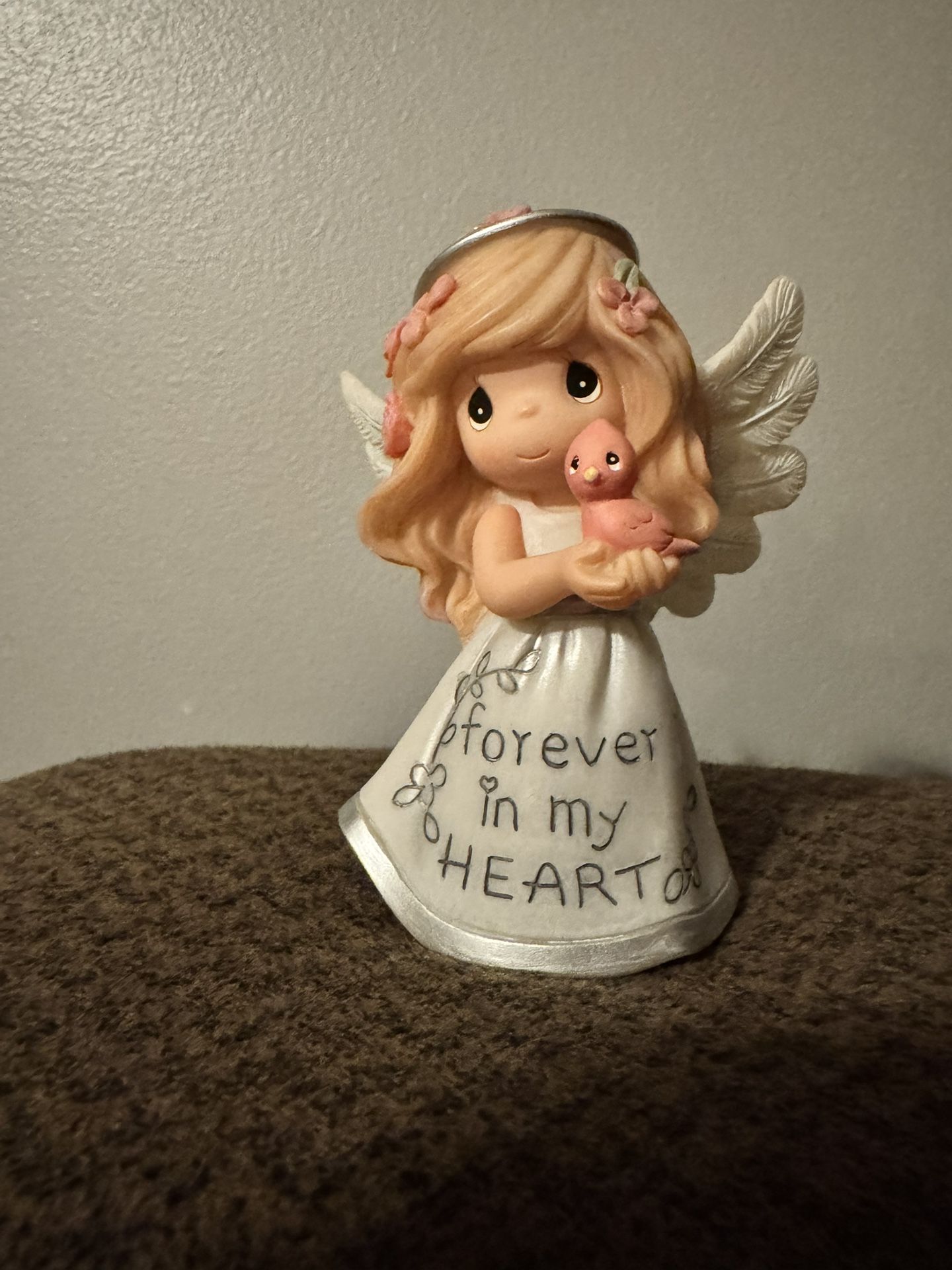 Collectible Rare Precious Moments Figurine  Forever In My Heart