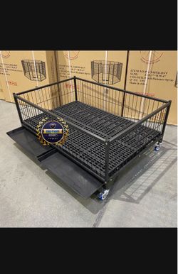 Dog playpen exercise size 43 with grid and tray new in box