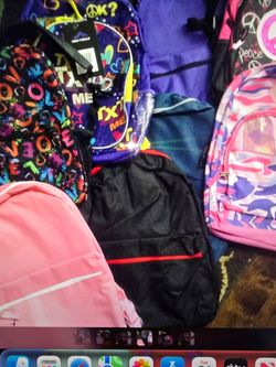 Back to school back packs (Brand New)
