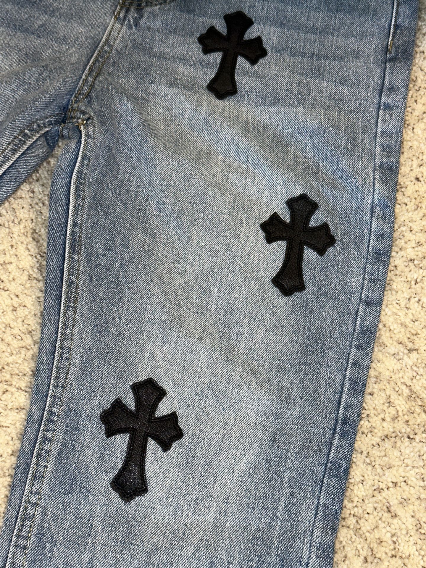 Chrome Hearts Jeans, Men’s waist size 30 (check out my page) for Sale in  Carpentersvle, IL - OfferUp