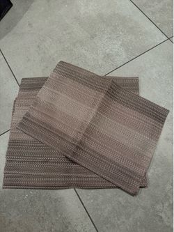 Woven Place Mats for Dinner 8pc