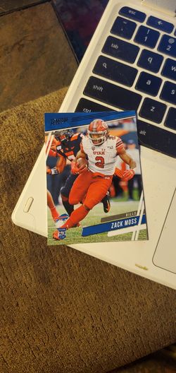 Zack moss football card
