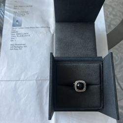 David Yurman 11mm Black Onyx Albion Ring