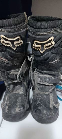 Youth Fox dirtbike boots
