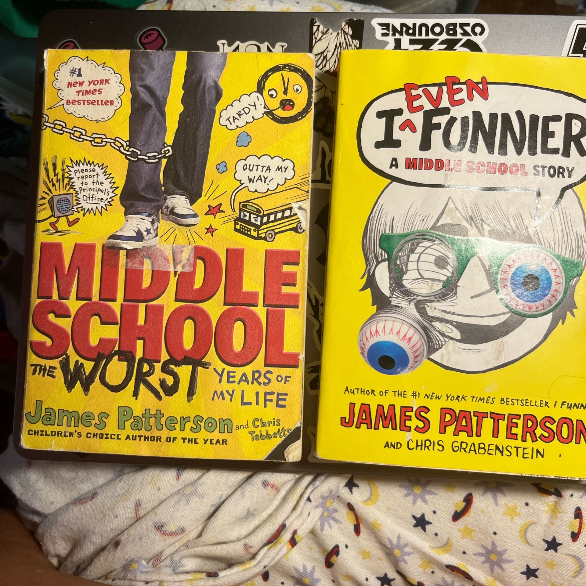 James Patterson Middle School Books