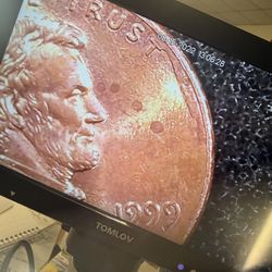 1999 Lincoln Cent Error Coin