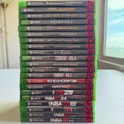 Xbox One. Xbox Series X|S. NBA 2K. Resident Evil