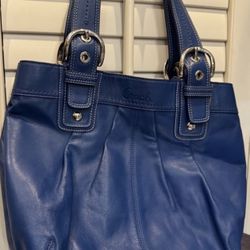 Coach Soho Pleated Leather Shoulder Bag