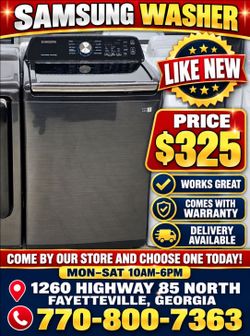 Samsung Washer (Like New)
Works Great **Comes w/Warranty 
Delivery Available