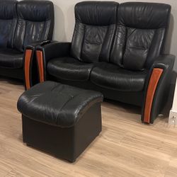 Sofa and ottoman 