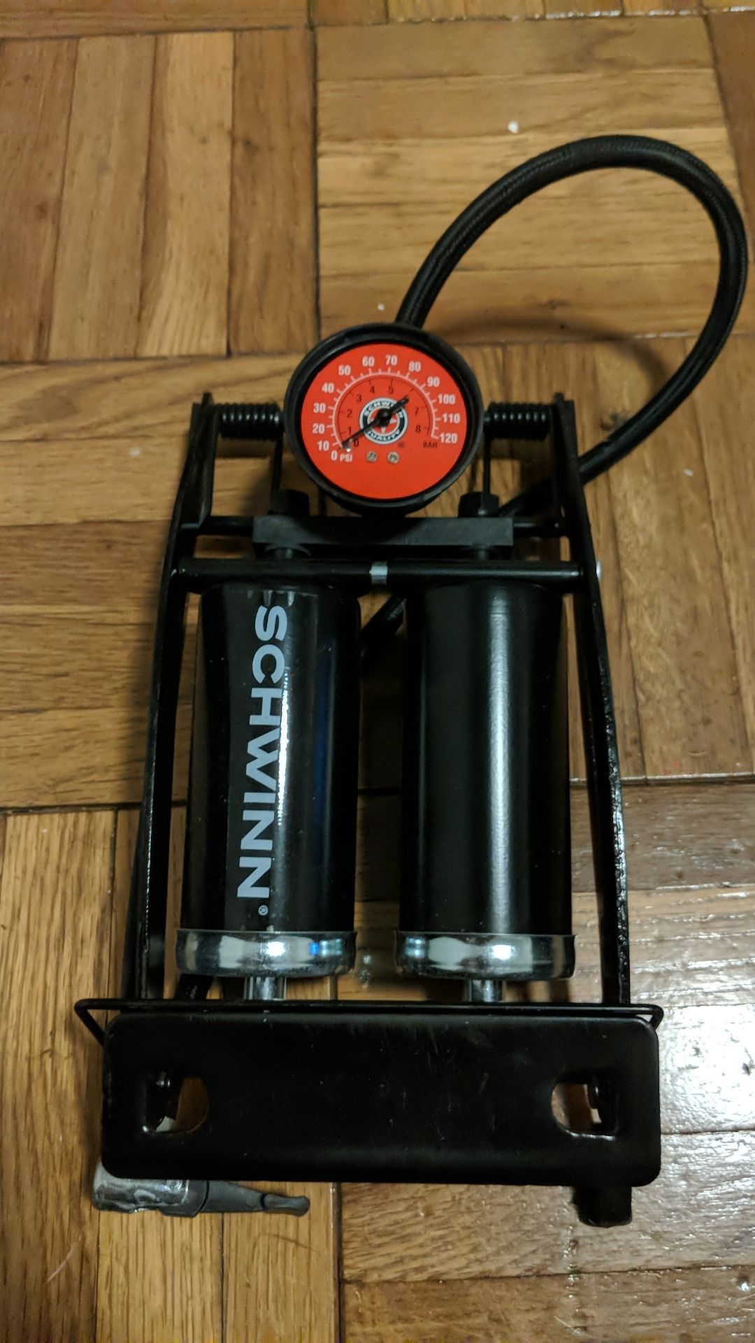 Schwinn Double Barrel Foot Pump
