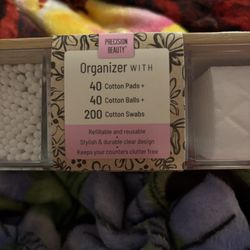 Precision Beauty 40| Cotton Pads 40| Cotton Balls 200 Cotton Swabs