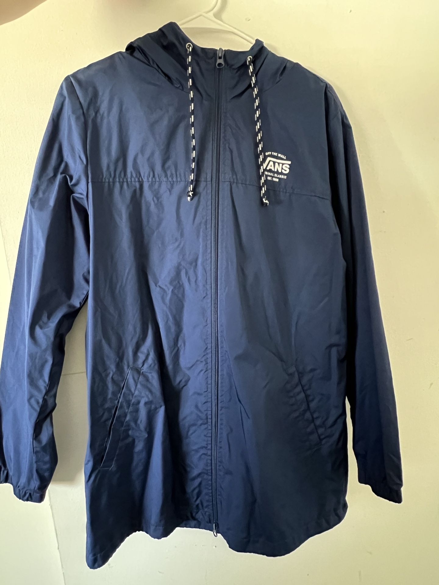 Navy Blue VANS Windbreaker