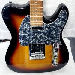 Electric Guitar Flame Finish