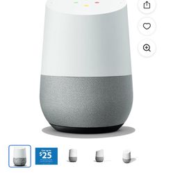 Google Home - Smart Speaker & Google Assistant, Light Grey & White