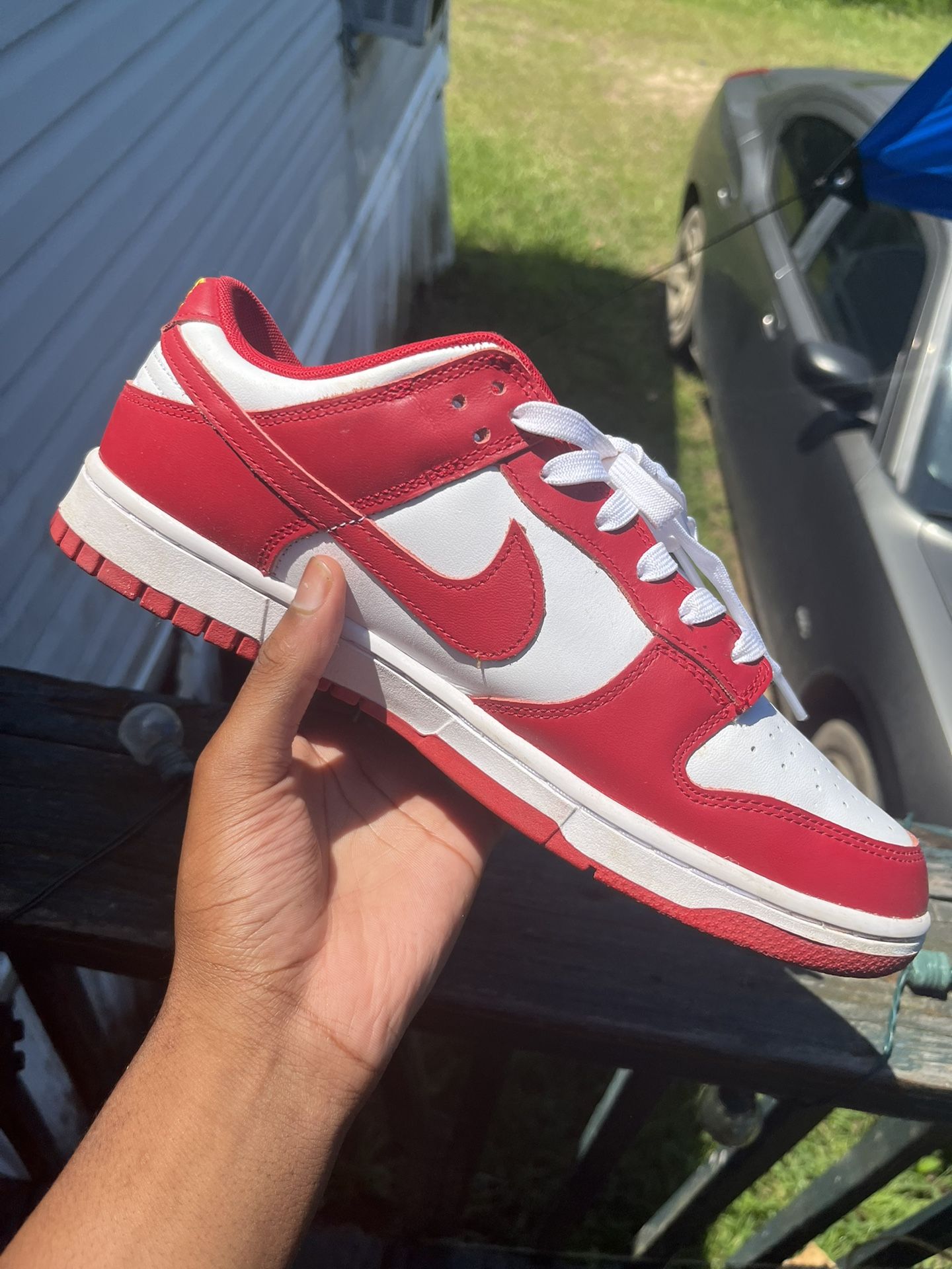 Gym red dunks