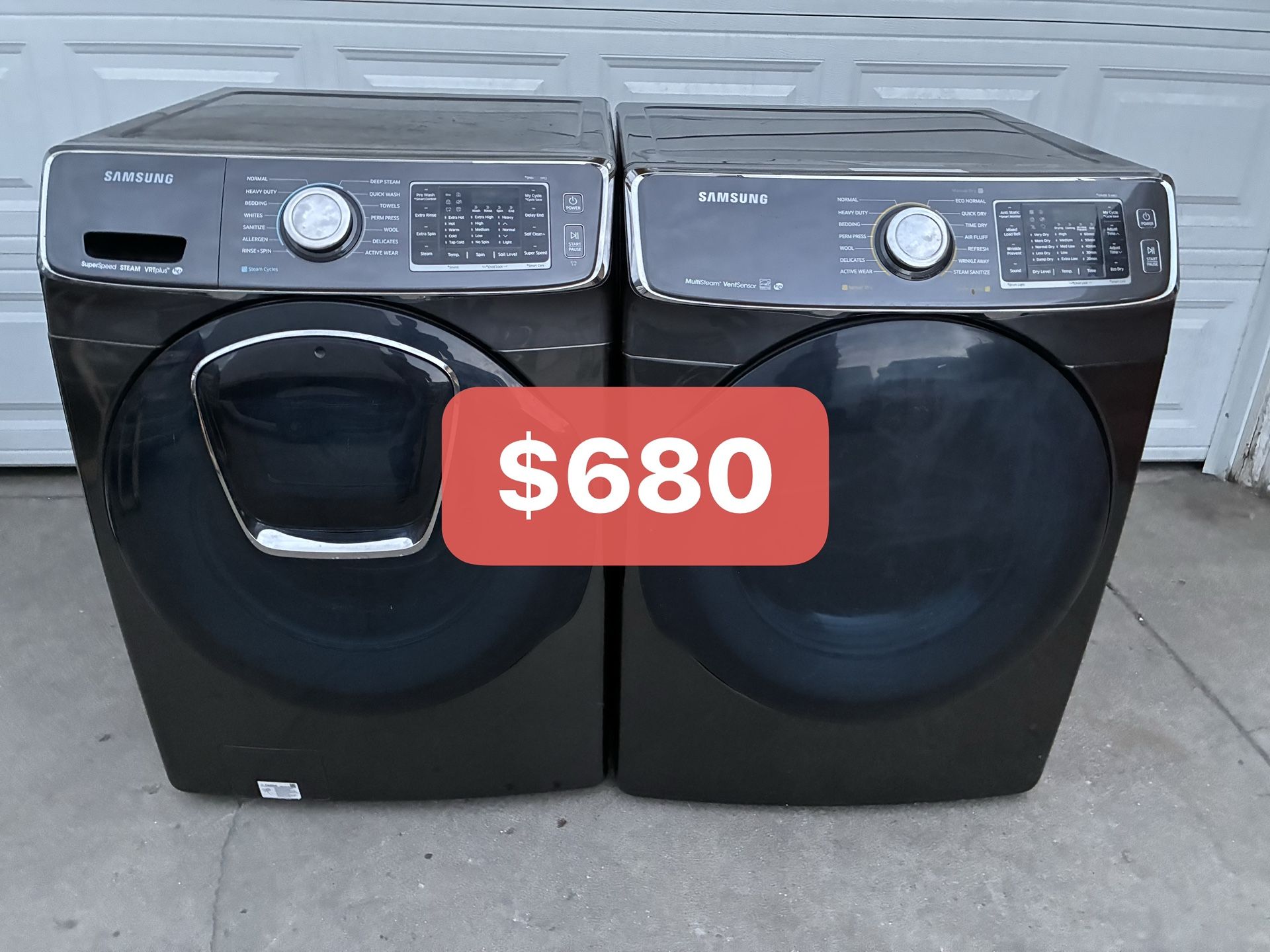 Samsung Washer And Dryer