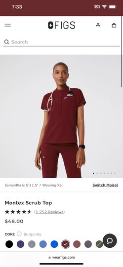 Montex Scrub Top