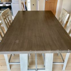 Grey Kitchen Dining Table With 4 Chairs