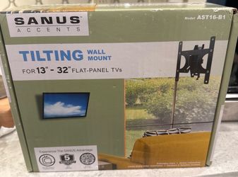 NEW Sanus AST16-B1 Tilting TV Wall Mount 13”-32”
