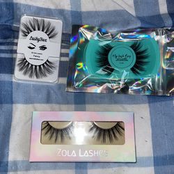 New Eyelashes $5 each 