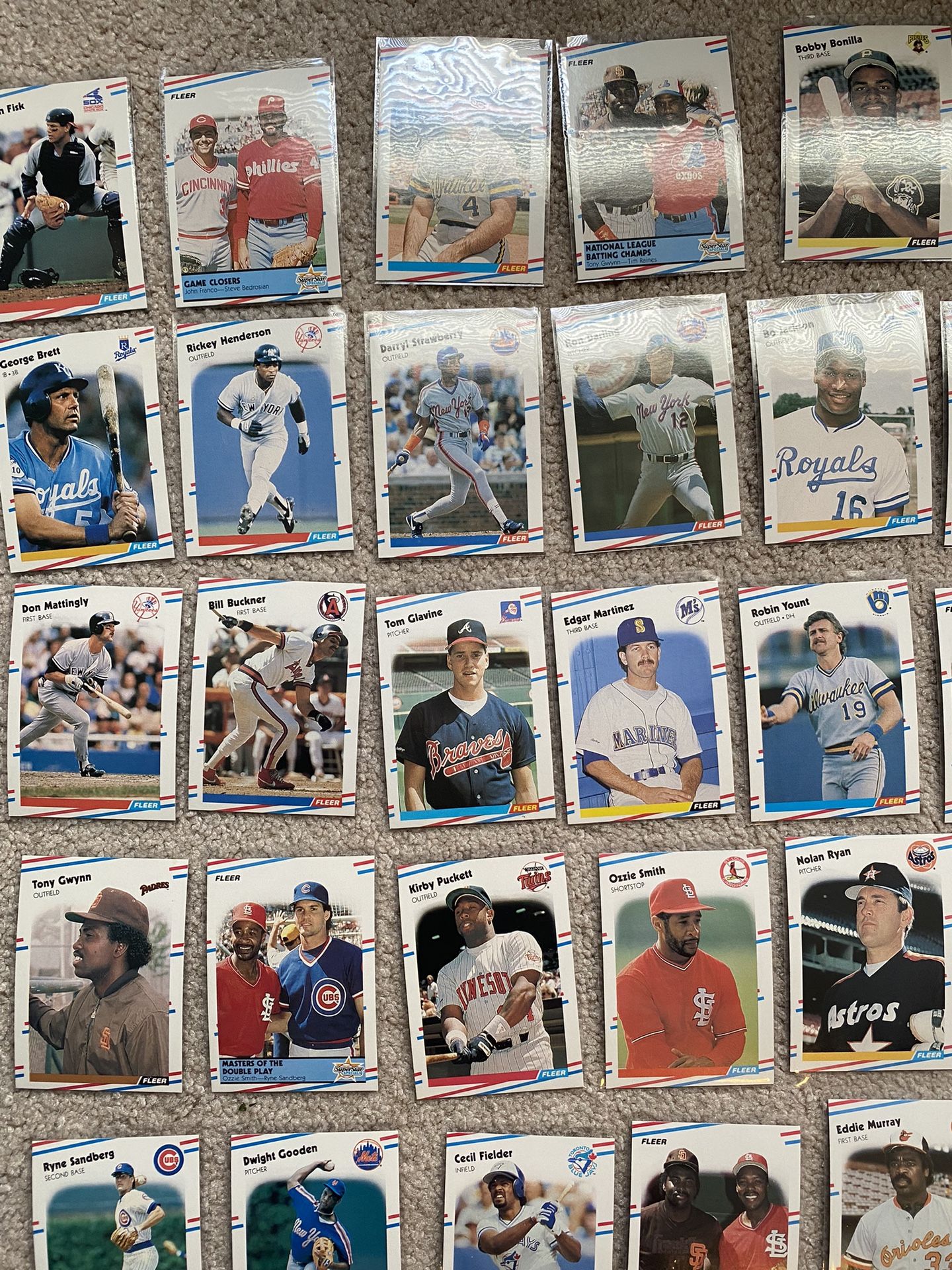 1988 Fleer Card Lot