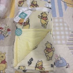 Winnie The Pooh Baby Blanket