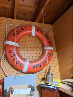 Jim-Buoy 30” US Coast Guard Life Ring Buoy — Decommissioned / Decorative.