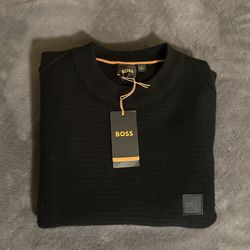 Hugo Boss Men Black Sweater 