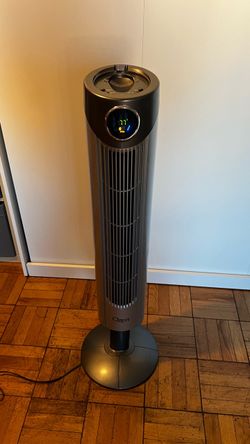 Ozeri Ultra 42” Wind Fan - Adjustable Oscillating Tower Fan with Noise Reduction Technology
