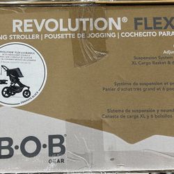 BOB Gear Revolution Flex 3.0 Jogging Stroller - Graphite Black
