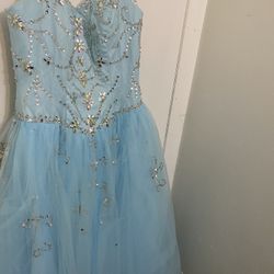 Light blue Dress
