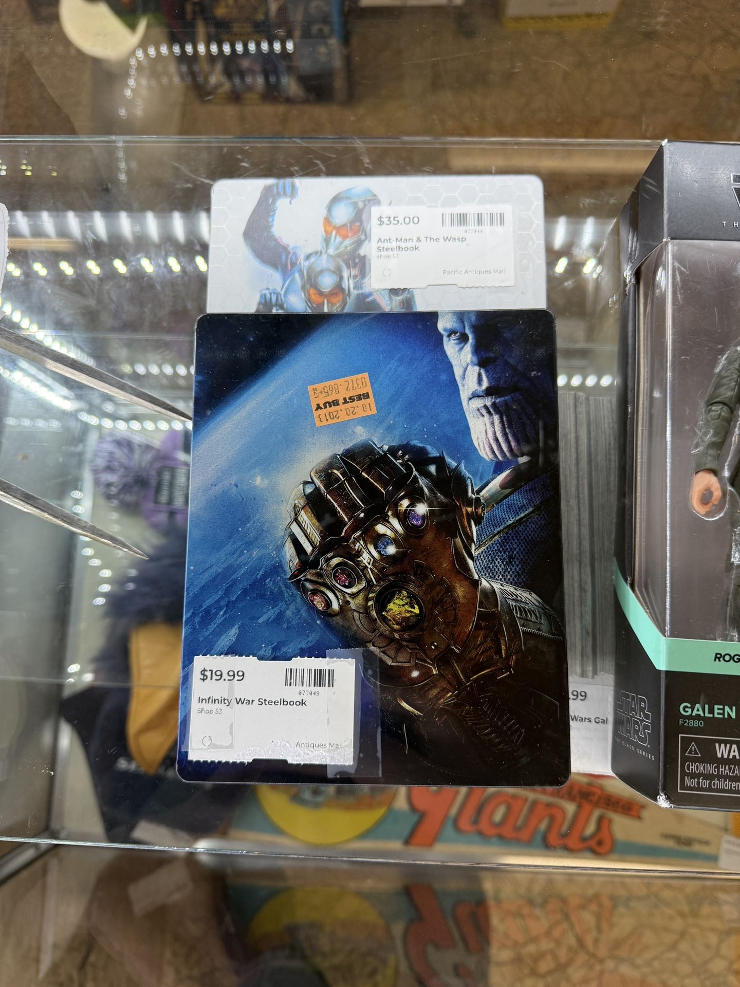 Avengers Infinity War & Ant-Man & The Wasp Steelbooks