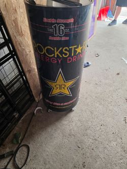 Rockstar energy barrel cooler