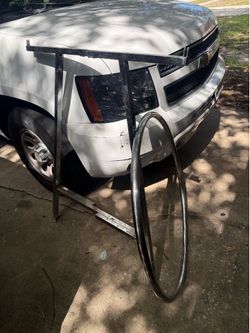 Metal clothing rack